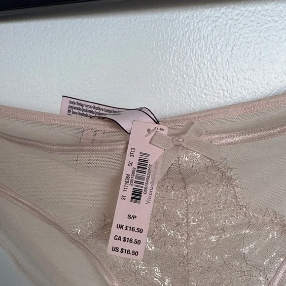 Victoria's Secret NWT Blush Lace Bra and Panty Set (see description) - Picture 6 of 7